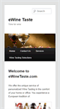 Mobile Screenshot of ewinetaste.com